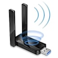 Miniatyrbild 2 av 8: Trådlös USB 3.0 WiFi-adapter, Dual-Band 5GHz och 2GHz för stationär PC, Universell kompatibilitet, Långdistansadapter, Justerbar Multi-Directional