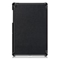 Miniatyrbild 5 av 5: Samsung Galaxy Tab S5e - Tri-Fold Läder Fodral - Svart Svart