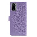 Miniatyrbild 3 av 5: Xiaomi Redmi Note 10S - Mandala Läder Fodral - Lila