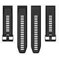 Miniatyrbild 2 av 4: INF Klockarmband för Garmin Fenix 7/6/5 Svart