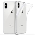 Miniatyrbild 1 av 2: iPhone X/Xs silikonskal - Transparent Transparent