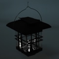 Miniatyrbild 4 av 7: Utomhus Solcellsdriven Husformad LED-lampa, Energibesparande Trädgårdslandskapslampa Med Automatisk Sensor För Vitt Varmt Ljus, Solcellspelarlampor