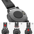 Miniatyrbild 4 av 5: SeNool armband för Garmin Fenix ​​7/Epix, [22mm QuickFit Replacement Band] Silikonband för Garmin Fenix ​​6 GPS/6 Pro GPS/5/5 Plus
