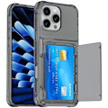 Miniatyrbild 2 av 5: iPhone 16 Pro Max Skal Kickstand Med Kortfack Tonad Svart