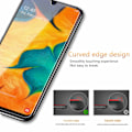 Miniatyrbild 4 av 5: 2 Pack Samsung Galaxy A10 Härdat glas 3D Skärmskydd HD Transparent