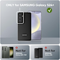 Miniatyrbild 4 av 4: Silver Samsung S24+ Plus Kamera Linsskydd Transparent one size