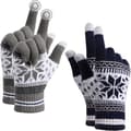 Vinter Strikkede Varme Handsker Unisex Touchscreen, Termisk Elastisk Fl