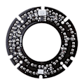 Miniatyrbild 4 av 5: 1/2/3/5 Array 42 Low Power Infrared IR LED Light Board Modul 1Set