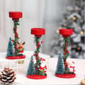 Miniatyrbillede 4 af 5: Julelysestage Midtpunkt Fyrfadslysestage A