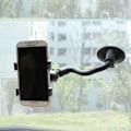 Miniatyrbild 5 av 5: Universell Smartphonehållare för Bilar, Robust ABS-material Starka Långa Flexibla Armar, Super Sugpropp, Säkert Grepp för Släta Ytor Som