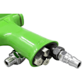 Miniatyrbild 6 av 6: Professionell luft-/hydraulisk nitpistol, högeffektiv självansugande design, maximerar hävstångseffekten för djupare nitningsuppgifter, ergonomiskt grepp säkerställer