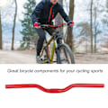 Miniatyrbild 6 av 8: Mountainbike Styren, Aluminiumlegering Material Oxiderar Inte Lätt, Matt Behandling Riser Bar Vacker Och Moderiktig Design Bearbetade Färger