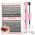 Miniatyrbild 2 av 4: Eyelashes 240 PCS Clusters Lash Bond and Seal Makeup tools DIY Lashes Extension kit for gluing  Lashes Gluing Glue  Accessories