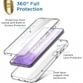 Miniatyrbild 2 av 5: 360° Heltäckande & Stötdämpande Skal för Samsung A15 5G Transparent