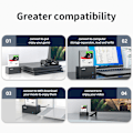 Miniatyrbild 2 av 4: External HDD dock USBB 3.5" or 2.5" USB 3.1 Gen1 5 Gbps