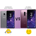 Miniatyrbild 2 av 2: Samsung galaxy S9+ skal mobilskal korthållare - VÄLJ: MÖRK BRUN