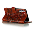 Miniatyrbild 5 av 5: Samsung Galaxy S21 - Mandala Läder Fodral - Brun Brown Brun