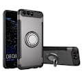 Miniatyrbild 5 av 5: Huawei P10 - Robust Skyddsskal med Ringhållare Marinblå