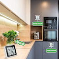 Miniatyrbild 7 av 7: Digital Hygrometer, Inomhustermometer med användarvänlig Emoji-display och sensorer av industriell kvalitet, idealisk för vardagsrum, sovrum, kök,