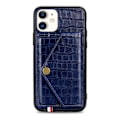 Miniatyrbild 1 av 5: Elegant Smidigt Skal med Kortfack - iPhone 11 Blå