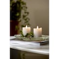 Miniatyrbild 3 av 5: Blockljus 2 -pack Flamme LED m timer, vita Vit