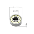 Miniatyrbild 3 av 5: 20-pack 608zz kullager, longboard rullskridskoläger, för skateboards, sparkcyklar, inline-skates, 8 mm x 22 mm x 7 mm
