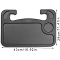 Miniatyrbild 2 av 5: Rattbord för Bilar, Humaniserad Design Multifunktionell Bärbar Bilbricka för Lunch, Högkvalitativt Material Säkerställer Hållbarhet för Affärsresor