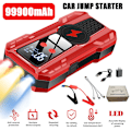 Miniatyrbild 2 av 5: Högkvalitativa Metallklämmor Startbooster, 12V A-Klass Batteripack med Intelligent Säkert Skydd, Omfattande Säkerhetsfunktioner och Dubbla USB-Portar