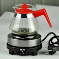 Miniatyrbild 3 av 5: 220v 500w Elektrisk Mini Spis Griddle Multifunktionell Matlagning Kaffe Värmare Ny TAO