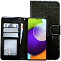Miniatyrbild 3 av 5: Samsung Galaxy A52/A52 5G - Läderfodral / Skydd Brun
