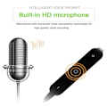 Miniatyrbild 5 av 5: Trådlösa Bluetooth-hörlurar med mikrofon - Svart