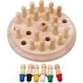Miniatyrbild 3 av 6: Trä Memory Match Stick Schackspel Roligt Blockbrädespel Pedagogisk Färg Kognitiv Förmåga Leksak för Barn