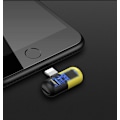 Miniatyrbild 5 av 5: 2st iPhone 7/8/X Adapter 2-in-1/Lyssna musik & ladda samtidigt 1st black +1st white green