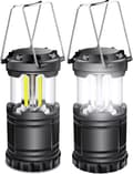 LED Campinglykta, Bärbar Campinglampa med Metallhandtag, fö