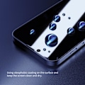 Miniatyrbild 4 av 5: iPhone 14 Plus / 13 Pro Max NILLKIN Privacy Heltäckande Skärmskydd