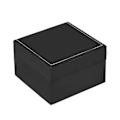 Miniatyrbild 1 av 8: PU-klockhållare Armbandsur Displayfodral Smycken Presentförvaringslåda Organizer