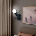 Pikkukuva 4 / 5: Moderni LED-sisäseinävalaisin E27 Vintage-metallilamppu