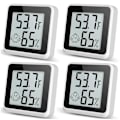 Miniatyrbild 1 av 7: Digital Hygrometer, Inomhustermometer med användarvänlig Emoji-display och sensorer av industriell kvalitet, idealisk för vardagsrum, sovrum, kök,