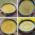 Miniatyrbild 2 av 2: Cake Candy Choklad Cookies Molds Bakning Form Squid Game Style - high quality 4pcs