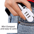 Miniatyrbild 3 av 5: 3-portars USB 3.0 Multi High Speed HUB Splitter Expansion för stationär dator whiteA 0.3m