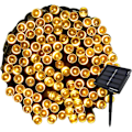 Miniatyrbild 1 av 6: Utomhusdekoration, 200 LED Solcellsslinga för Trädgårdsfest Bröllop Födelsedag, Vattentät IP65 & Avancerad Solpanel, Lågvärme LED-lampor med 8