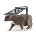 Kattnätsdörr, 24cm*29cm innerdörr, låsbar nätsdörr för