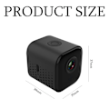 Miniatyrbild 5 av 5: Smart Mini-kamera med rörelsedetektering, WiFi-videokamera för säkerhet inomhus och utomhus med tydlig video i realtid, magnetisk installation för enkel montering