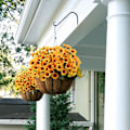 Miniatyrbild 4 av 5: 6 Buketter Solrosor Konstgjorda Blommor Daisy Falska Blommor Utomhus UV-Resistenta Ingen Bleka Höstblommor Buskar Inomhus Utomhus Hem Bröllop