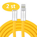 Miniatyrbild 1 av 5: 2st 1m120W snabb iphone USB-C laddare gul gul