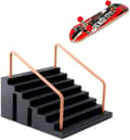 Miniskateboardramp och tillbehörsset, Skate Park Deck Truck Boa