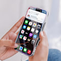 Miniatyrbild 4 av 5: 360° fodral för iPhone 16 Pro Max Touch med förhöjd kamerakant Transparent Transparent