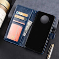 Miniatyrbild 3 av 4: Xiaomi Mi 10T Lite Plånboksfodral PU-Läder 4-FACK Evry - Svart Svart