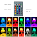 Miniatyrbild 3 av 5: 2 st E14 RGB LED-lampa 16 Färg