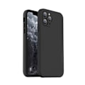 Miniatyrbild 1 av 4: iPhone 16 Pro Max - TPU-skal med Linsskydd Svart